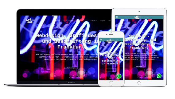 Responsive Webdesign von Agentur im2tenstock, agentur für visuelles Marketing
