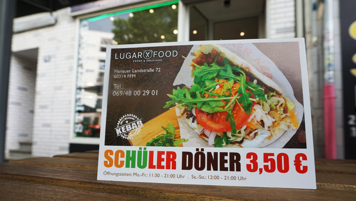 Dönerflyer Schülerdöner in Offenbach und Umgebung